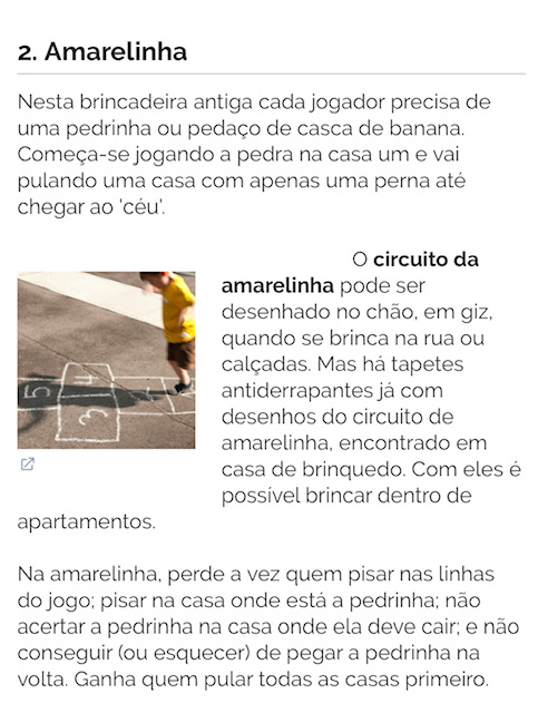 Amarelinha TODAS, PDF, Céu